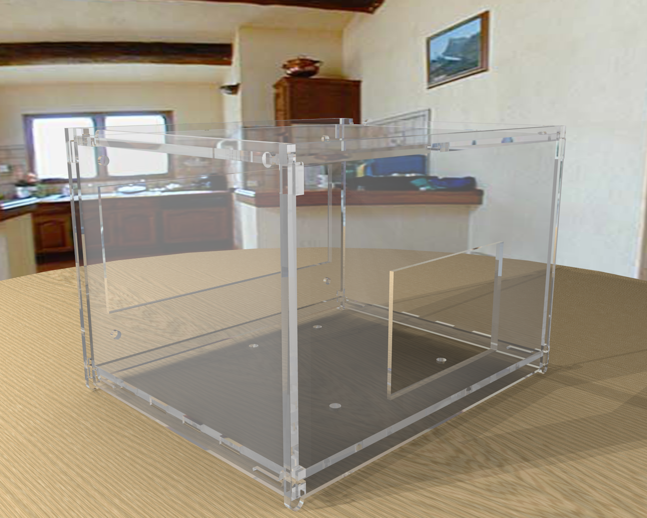 Anibit Project Box - Clear - 20x4 LCD, Arduino UNO mounts | Anibit ...